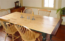 Tiger Maple Dining Table