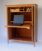 handcrafted computer desk